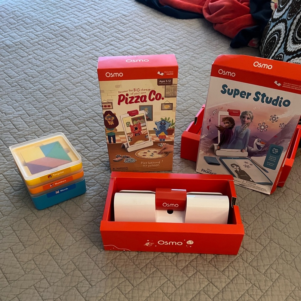 OSMO - Genius Kit and 2 additional games